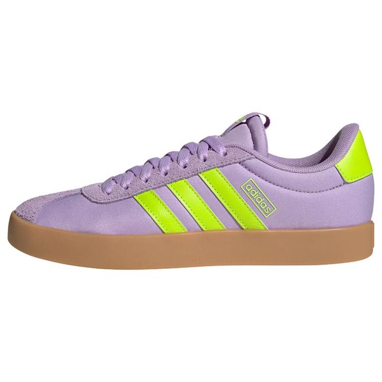 adidas adidas VL Court&nbsp;3.0 Schuh Sneaker Damen - Powder Plum / Solar Slime / Lucid Lemon - 0 | SportScheck