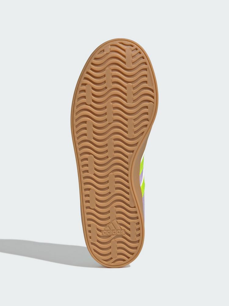 adidas adidas VL Court&nbsp;3.0 Schuh Sneaker Damen - Powder Plum / Solar Slime / Lucid Lemon - 2 | SportScheck