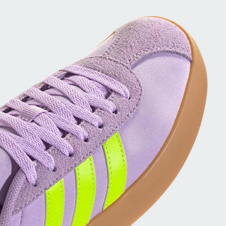 adidas adidas VL Court&nbsp;3.0 Schuh Sneaker Damen - Powder Plum / Solar Slime / Lucid Lemon - 7 | SportScheck