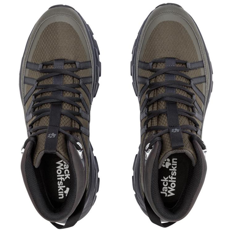 Jack Wolfskin Jack Wolfskin WILD HIKE TEXAPORE MID M Wanderschuhe Herren - obsidian moss - 3 | SportScheck