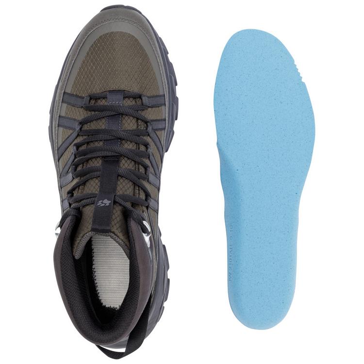 Jack Wolfskin Jack Wolfskin WILD HIKE TEXAPORE MID M Wanderschuhe Herren - obsidian moss - 5 | SportScheck