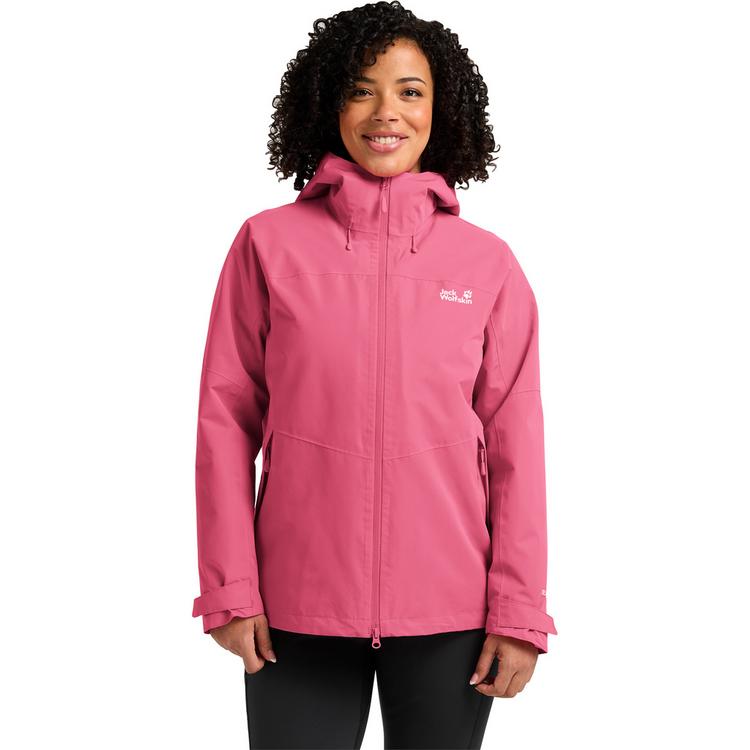Jack Wolfskin Jack Wolfskin WILD PLACES 3IN1 JKT W Funktionsjacke Damen - bubblegum - 3 | SportScheck