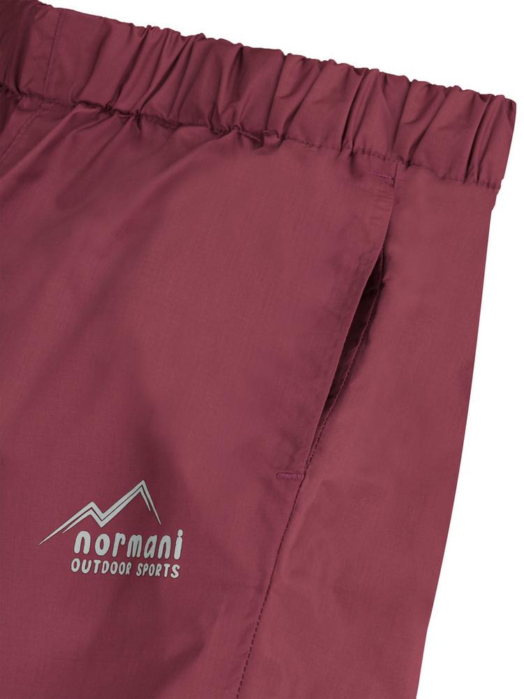 normani Outdoor Sports normani Outdoor Sports Thurlow Regenhose Kinder - Rot/Wei&szlig; - 1 | SportScheck