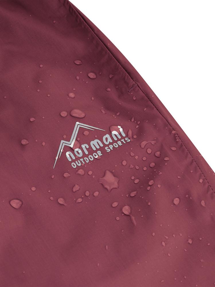 normani Outdoor Sports normani Outdoor Sports Thurlow Regenhose Kinder - Rot/Wei&szlig; - 2 | SportScheck