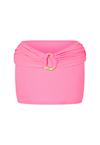 Moda Minx Irregular Hoop Minirock Damen - pink