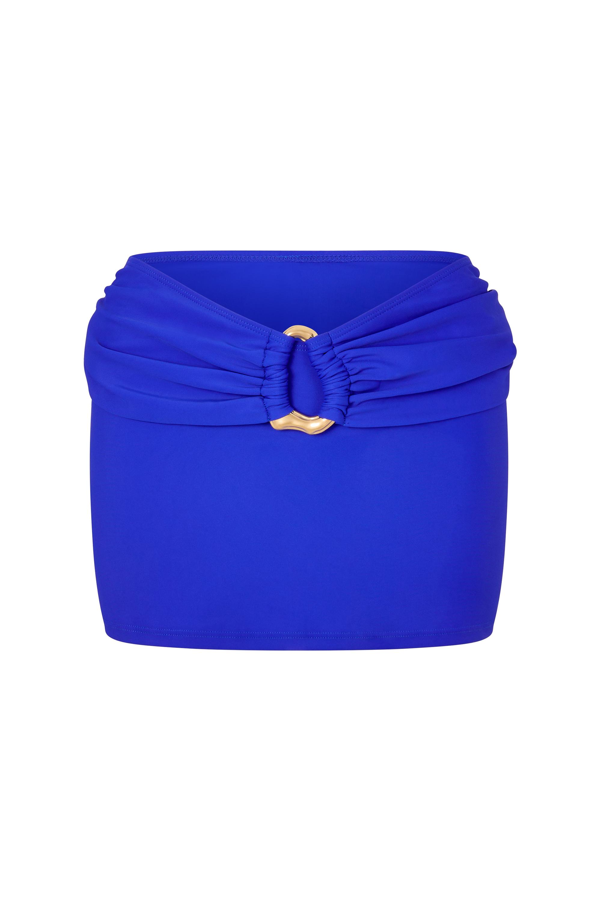 Moda Minx Irregular Hoop Minirock Damen - Blue