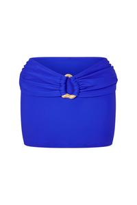 Moda Minx Irregular Hoop Minirock Damen - Blue