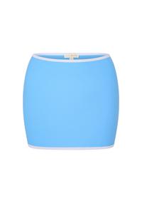Moda Minx Contrast Binding Minirock Damen - Powder Blue