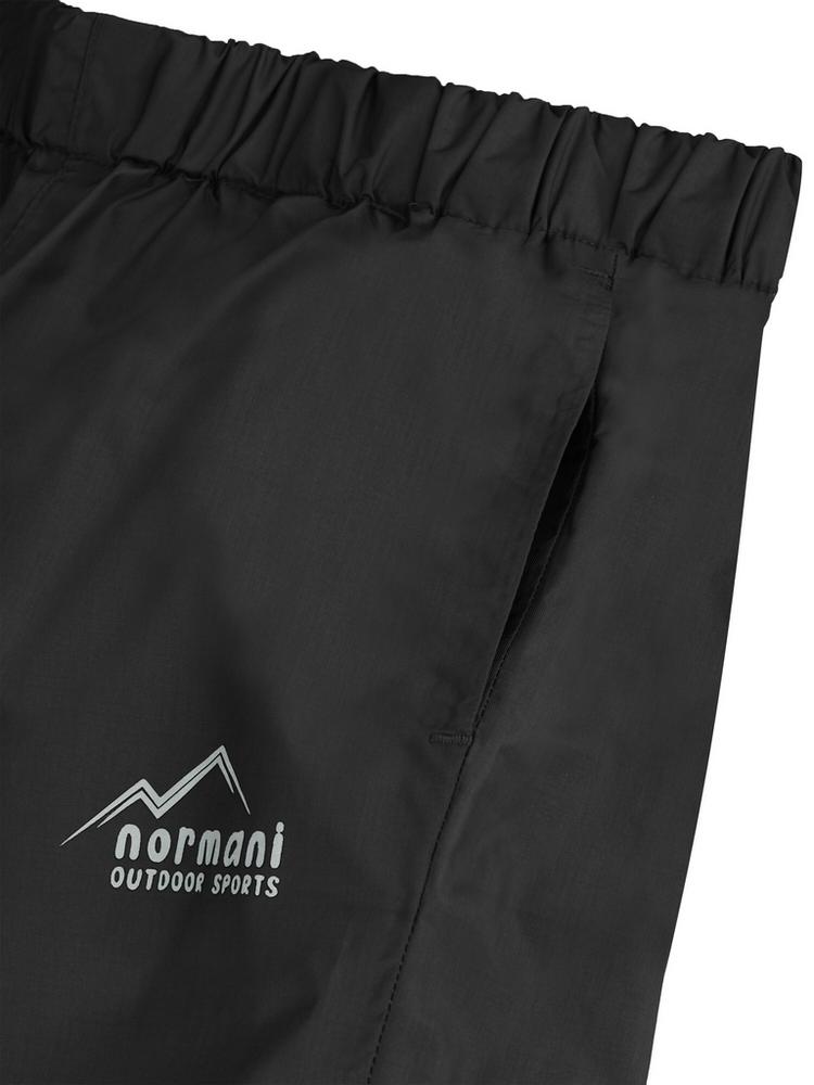 normani Outdoor Sports normani Outdoor Sports Thurlow Regenhose Kinder - Schwarz/Anthrazit - 1 | SportScheck