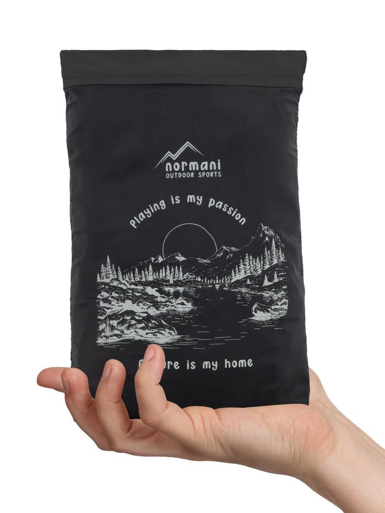 normani Outdoor Sports normani Outdoor Sports Thurlow Regenhose Kinder - Schwarz/Anthrazit - 4 | SportScheck