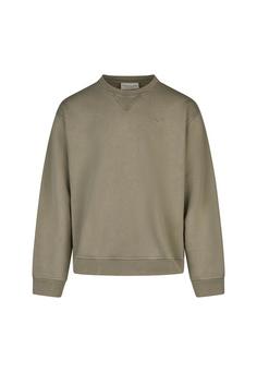 Cleptomanicx Ligull Washed Sweatshirt Herren Tea Leaf