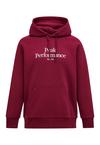 Peak Performance M Original Hood Sweatshirt Herren - weinrot