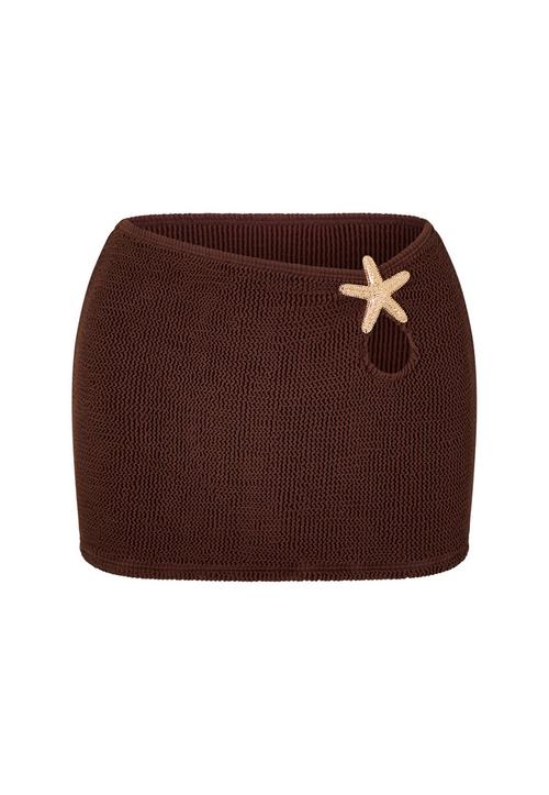 Moda Minx Starfish Scrunch Minirock Damen