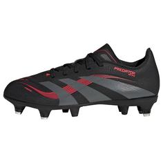adidas Predator League Kids SG Fußballschuh Fußballschuhe Kinder Core Black / Grey Four / Lucid Red