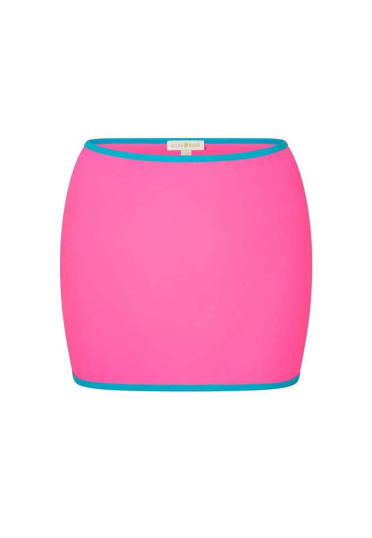 Moda Minx Moda Minx Contrast Binding Minirock Damen - Candy Pink - 0 | SportScheck