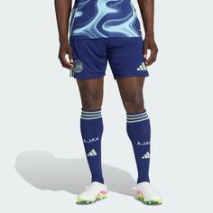 Rückansicht von adidas Ajax Amsterdam 25/26 Auswärtsshorts Funktionsshorts Herren Night Sky