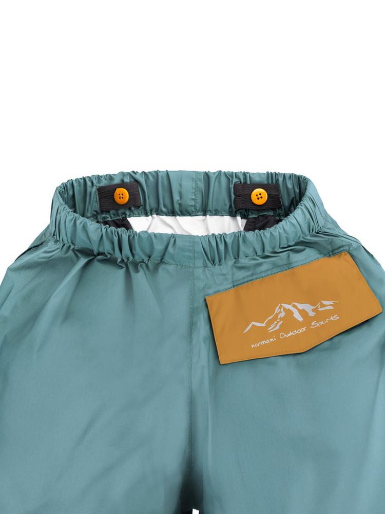 normani Outdoor Sports normani Outdoor Sports Thurlow Regenhose Kinder - Blau/Coyote - 0 | SportScheck