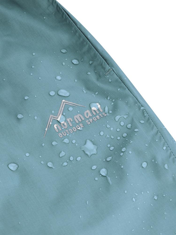 normani Outdoor Sports normani Outdoor Sports Thurlow Regenhose Kinder - Blau/Coyote - 2 | SportScheck