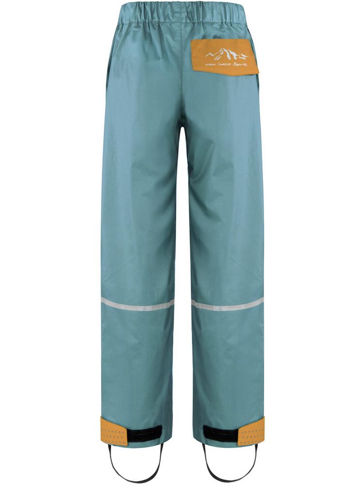 normani Outdoor Sports normani Outdoor Sports Thurlow Regenhose Kinder - Blau/Coyote - 0 | SportScheck