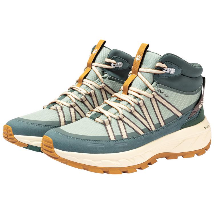 Jack Wolfskin Jack Wolfskin WILD HIKE TEXAPORE MID M Wanderschuhe Herren - green zinnia - 0 | SportScheck