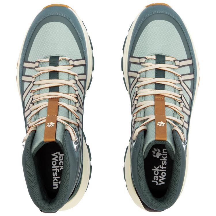 Jack Wolfskin Jack Wolfskin WILD HIKE TEXAPORE MID M Wanderschuhe Herren - green zinnia - 3 | SportScheck