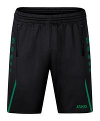 JAKO Challenge Trainingsshort Kids Fu&szlig;ballshorts Kinder - schwarzgruen