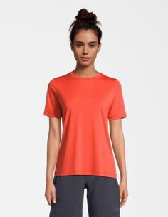 Rückansicht von VENICE BEACH VB Sia T-Shirt Damen sunset orange