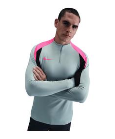 Nike Strike Drill Top Sweatshirt Funktionssweatshirt Herren blauschwarzrosa