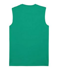 Rückansicht von PUMA teamCUP Training Tanktop Fußballtrikot Herren gruensilbergruen