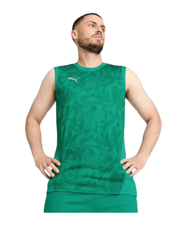 PUMA PUMA teamCUP Training Tanktop Trikot Herren - gruensilbergruen - 0 | SportScheck