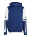 adidas Squadra 25 Hoody Kids Funktionssweatshirt Kinder - blauweiss