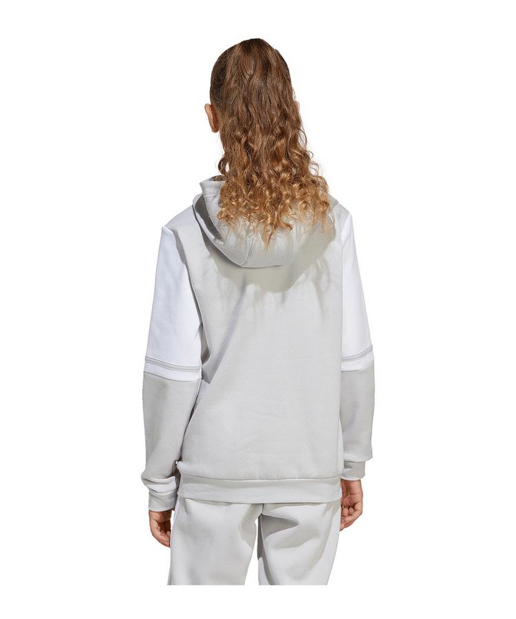 adidas adidas Squadra 25 Hoody Kids Funktionssweatshirt Kinder - grauweiss - 1 | SportScheck