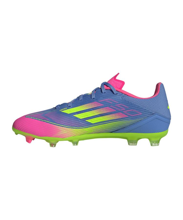 adidas adidas F50 League FG/MG Stealth Victory Fu&szlig;ballschuhe - blaugelbrosa - 0 | SportScheck