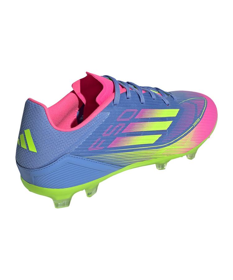 adidas adidas F50 League FG/MG Stealth Victory Fu&szlig;ballschuhe - blaugelbrosa - 2 | SportScheck