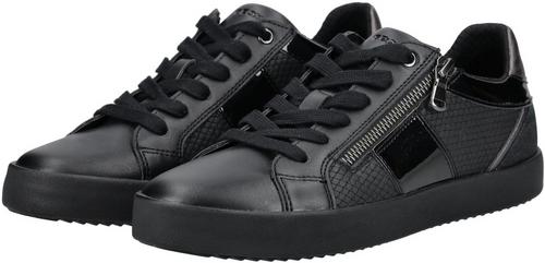 Rückansicht von Geox Sneaker Sneaker Damen Schwarz