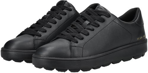 Rückansicht von Geox Sneaker Sneaker Damen Schwarz