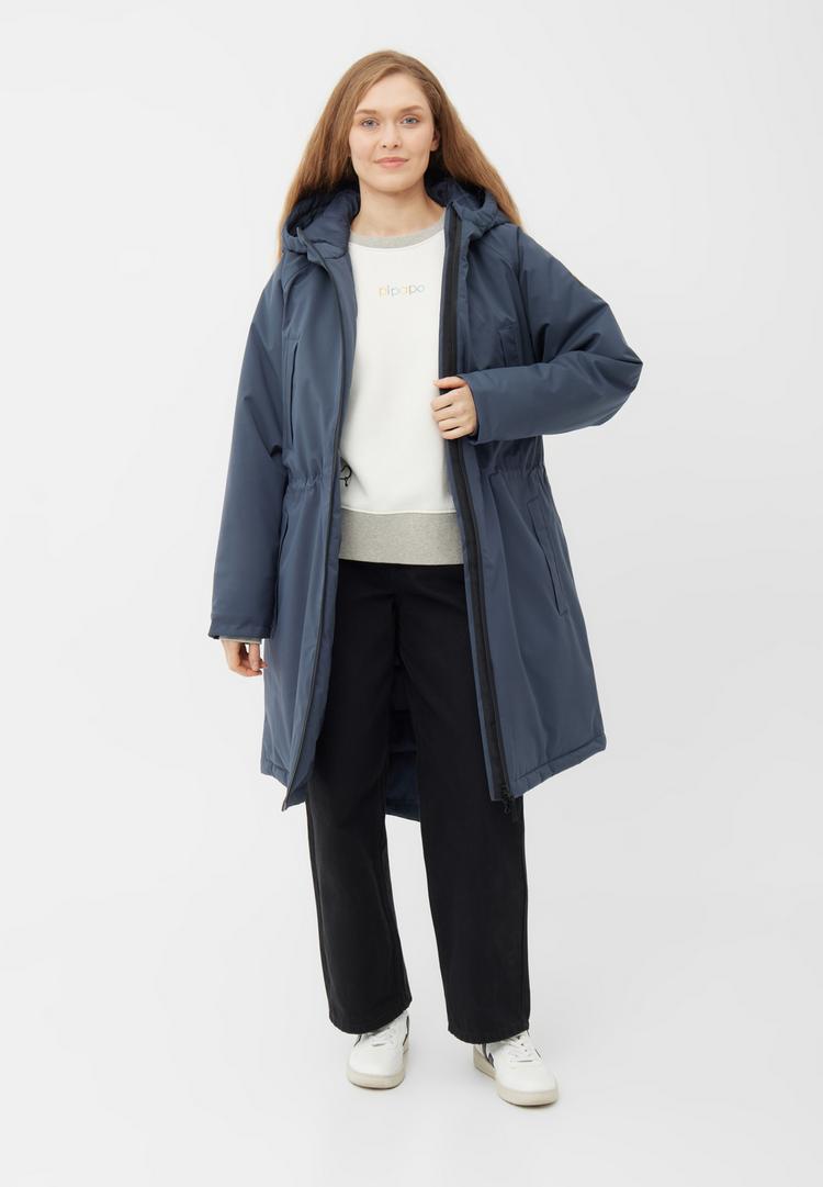 Derbe Derbe Deutholm Funktionsmantel Damen - Mood Indigo - 1 | SportScheck