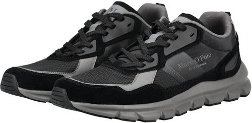 Rückansicht von Marc O'Polo Sneaker Sneaker Damen Schwarz/Grau