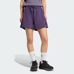 Rückansicht von adidas adidas Z.N.E. Shorts Funktionsshorts Damen Aurora Plum