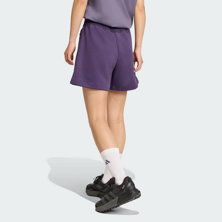 adidas adidas adidas Z.N.E. Shorts Funktionsshorts Damen - Aurora Plum - 1 | SportScheck