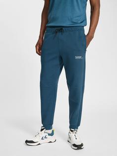 Rückansicht von hummel hmlTECH FLEECE REGULAR PANTS Trainingshose Herren STARGAZER