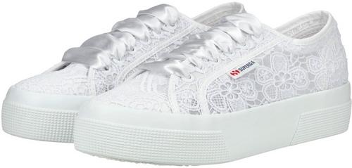 Rückansicht von Superga Sneaker Sneaker Damen Weiß/Weiß