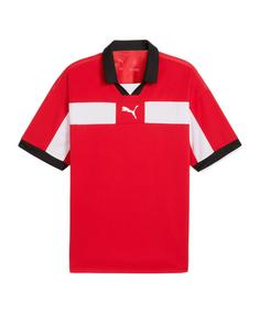 PUMA teamCLASSIC Match Trikot Fußballtrikot Herren rotweiss