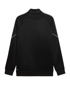 Rückansicht von PUMA teamKING Anthem Jacke Trainingsjacke Herren schwarzweiss