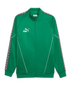 PUMA teamKING Anthem Jacke Trainingsjacke Herren gruenweiss