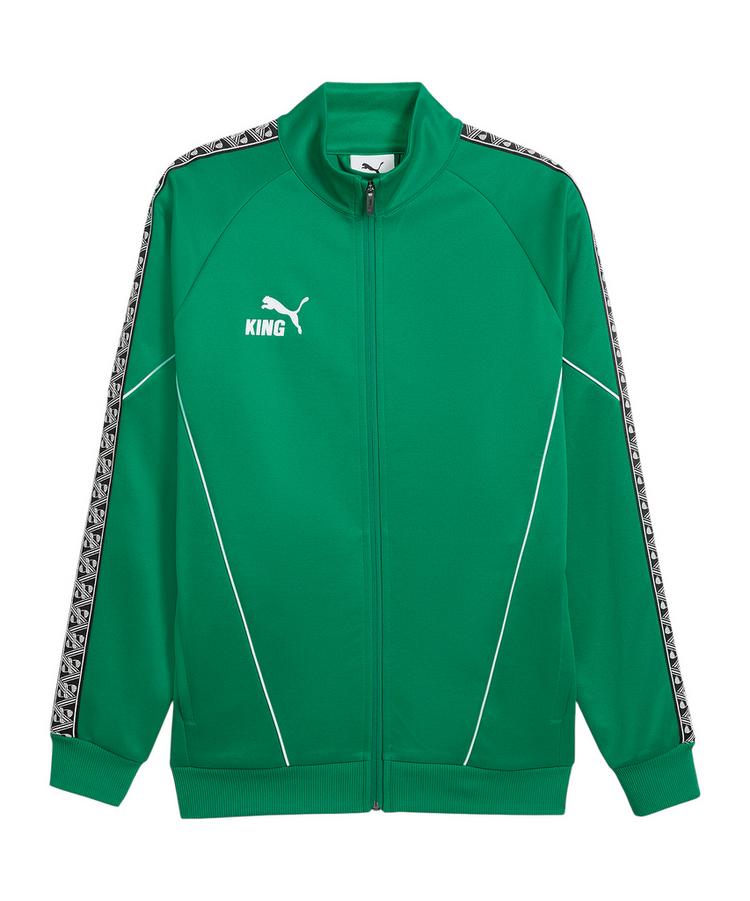 PUMA PUMA teamKING Anthem Jacke Trainingsjacke Herren - gruenweiss - 0 | SportScheck