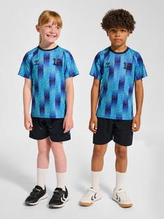 Rückansicht von hummel Trainingsanzug Kinder DAZZLING BLUE