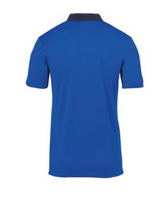 Rückansicht von Uhlsport Offense 23 Poloshirt Poloshirt blauweiss
