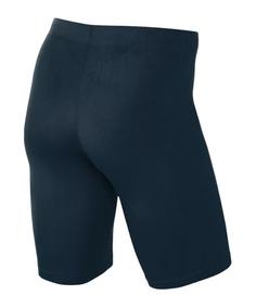 Rückansicht von Nike Stock Tight Short Laufshorts Herren blau