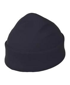 Rückansicht von Nike Standard Cuff Beanie Laufmütze blauweiss